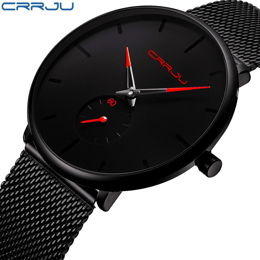 Unisex Ultra Thin Wristwatch Relojes Para Hombre