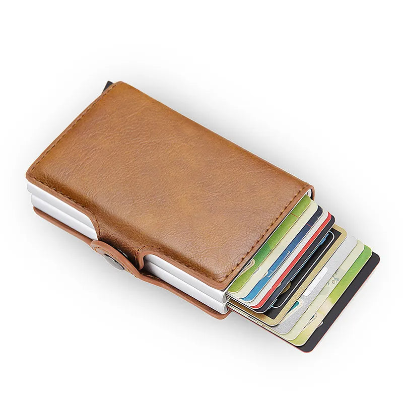 Wallet Men Money Bag Mini Purse leather Wallet Thin