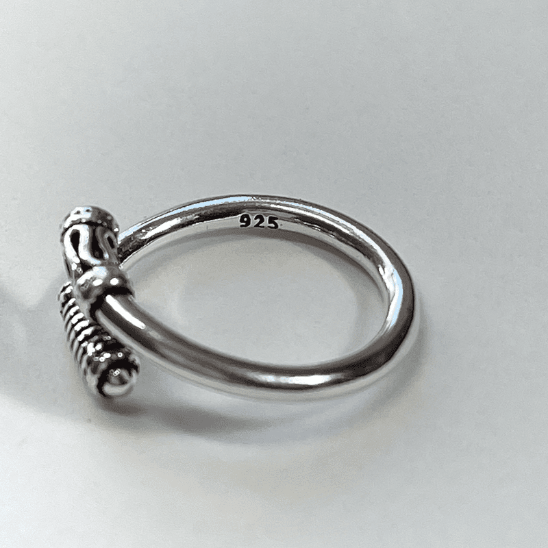 Tara Tribal Inspired Sterling Silver Ring