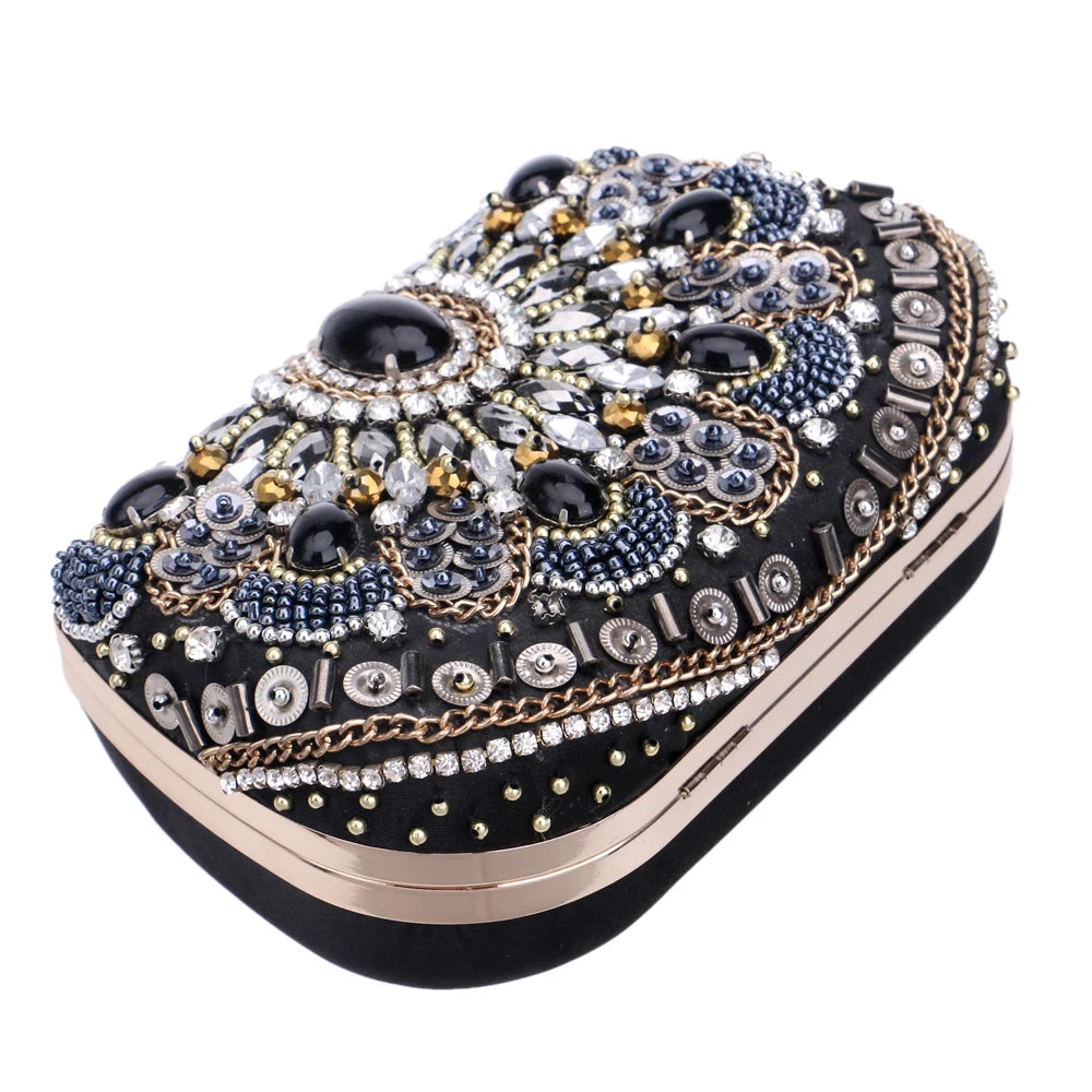 Women Evening Bags Beaded Wedding Handbags Clutch Purse