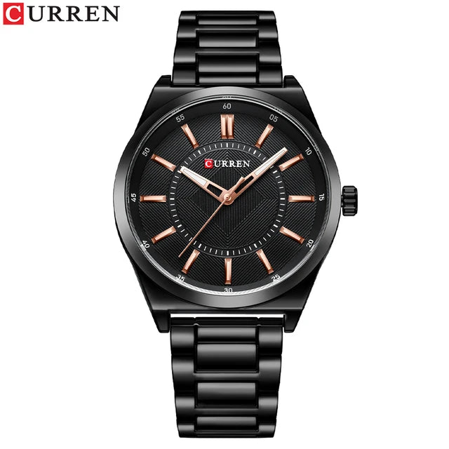 Quartz Watch for Men Fashion Waterproof Luminous Clock Relogio Masculino