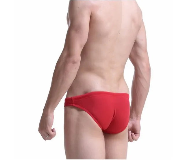 Swimwear Bikini Men Briefs Soft Low Rise Beachwear Briefs Swimwear Underwear