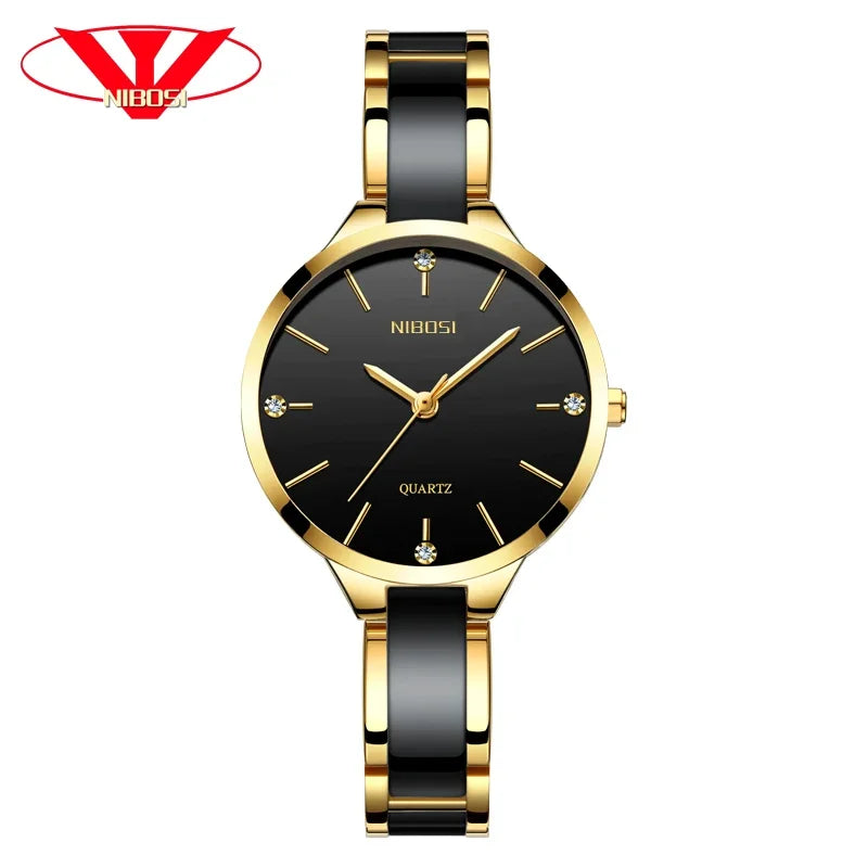 Women Wrist Watch Ceramic Bracelet Watches  Relogio Feminino Montre Femme