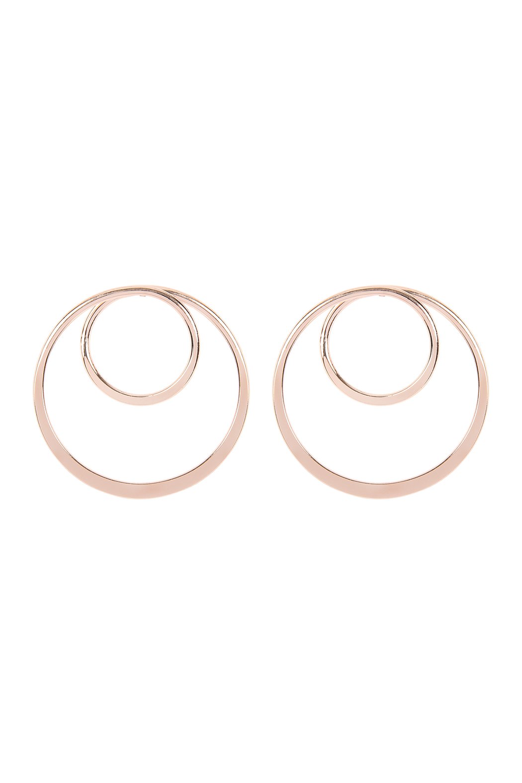 Mye1125 - Double Hoop Post Earrings