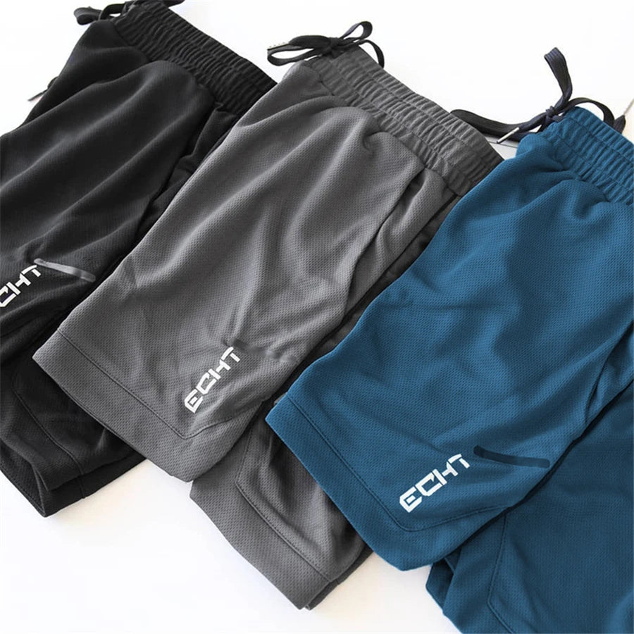 Workout Male Breathable Mesh Quick Dry Beach Short Pants Jogger Sportswear