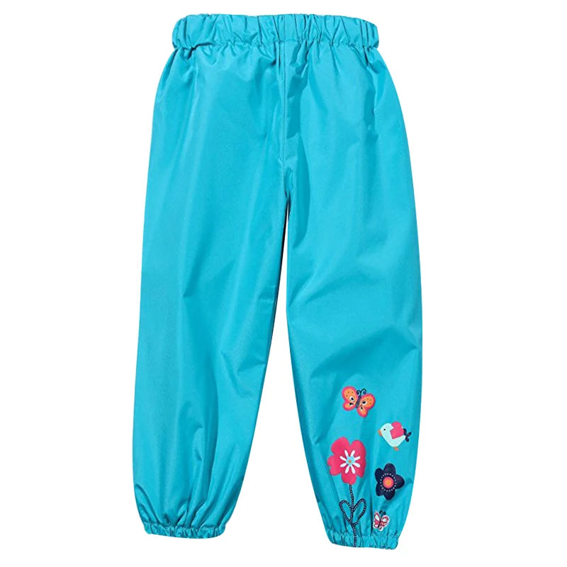 Waterproof Trousers for Girls Fashion Children's Clothing