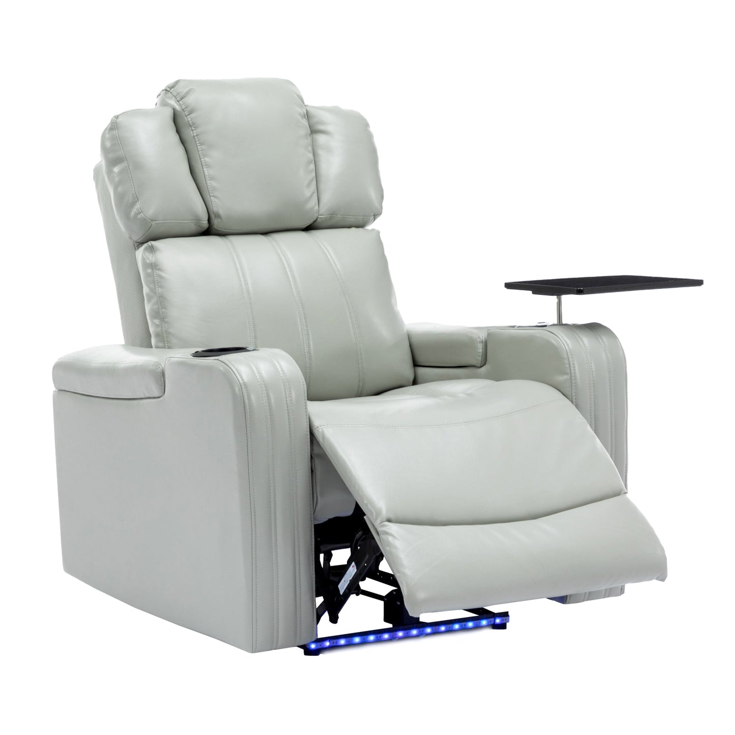 PU Leather Power Recliner Individual Seat Home Theater Recliner