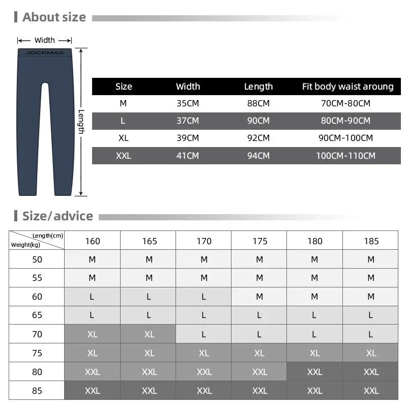 New Men Long Johns Cotton Thermal Underwear Pants