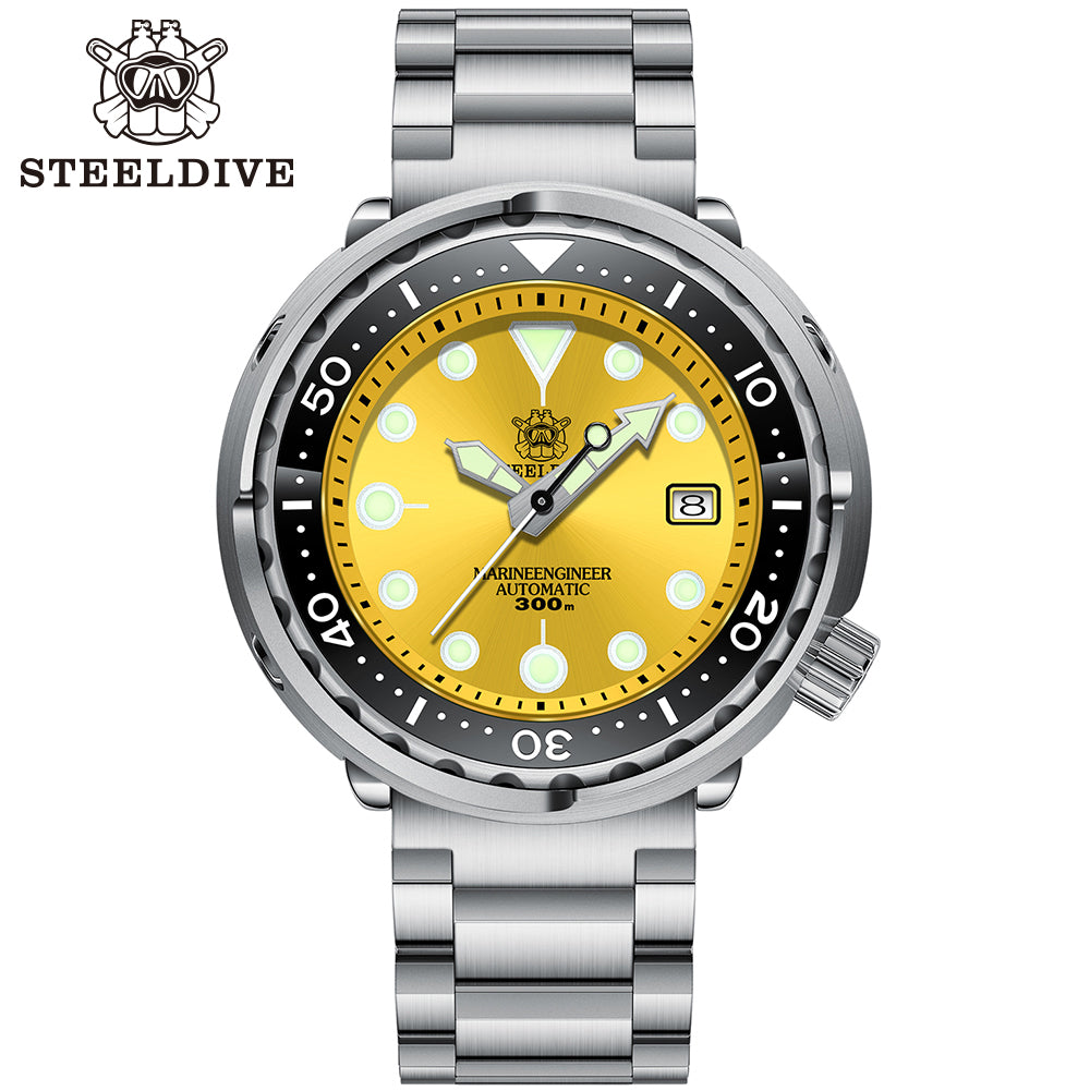 Watch for Men Stainless Steel Men Dive Watch