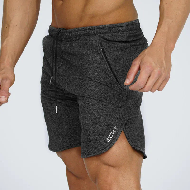 Summer Casual Shorts Cotton Men Gym Fitness Bodybuilding Pants