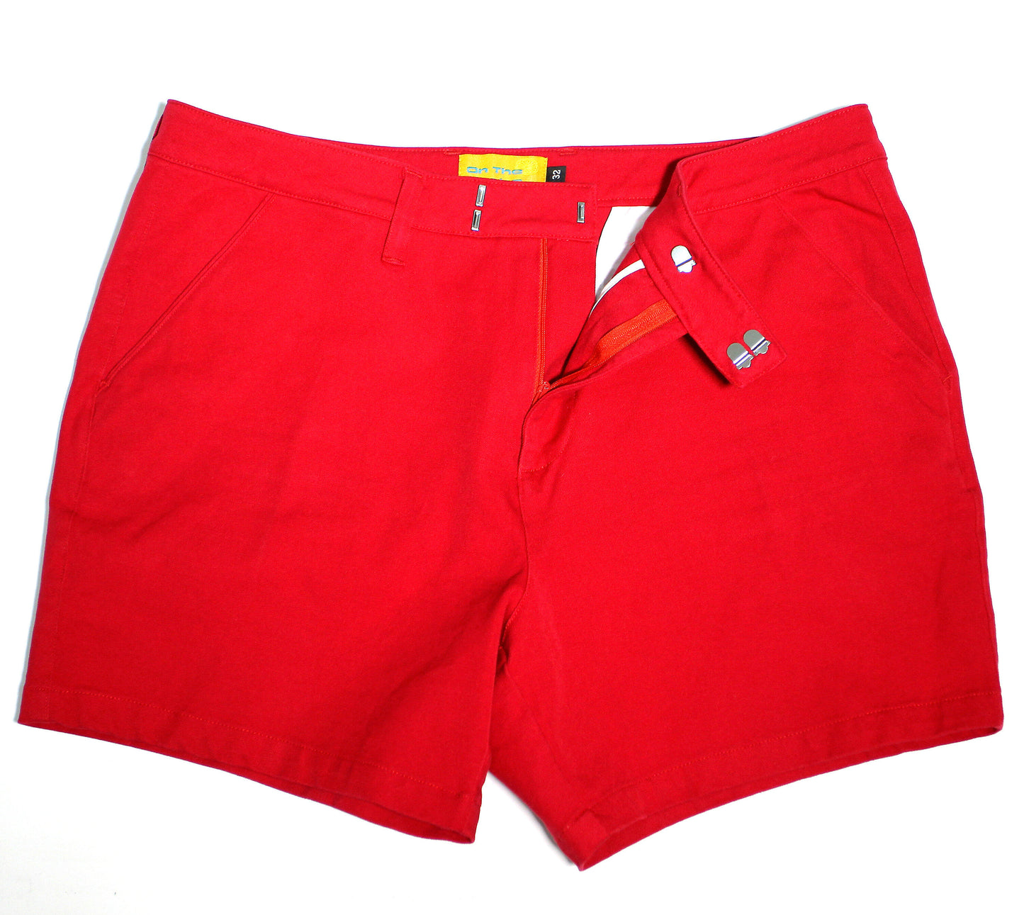 The Caliente 5" Short in Fiery Red