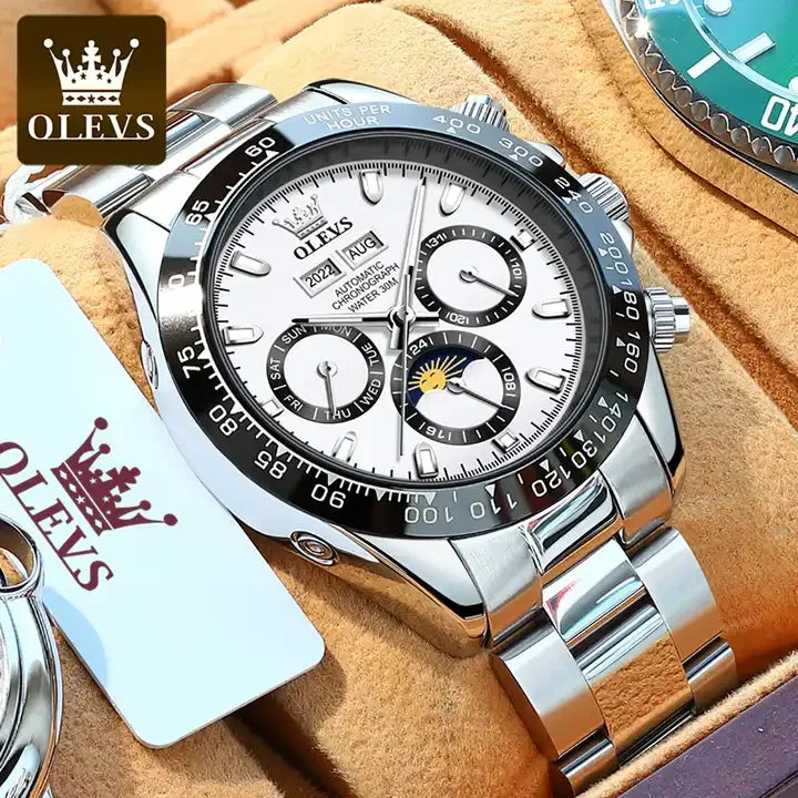 Waterproof Stainless Steel Watches Automatic Mechanical Watch