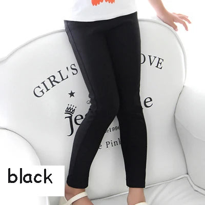 New Casual Pants Girls Long Trousers Spring Autumn Children 'S Pencil Pants