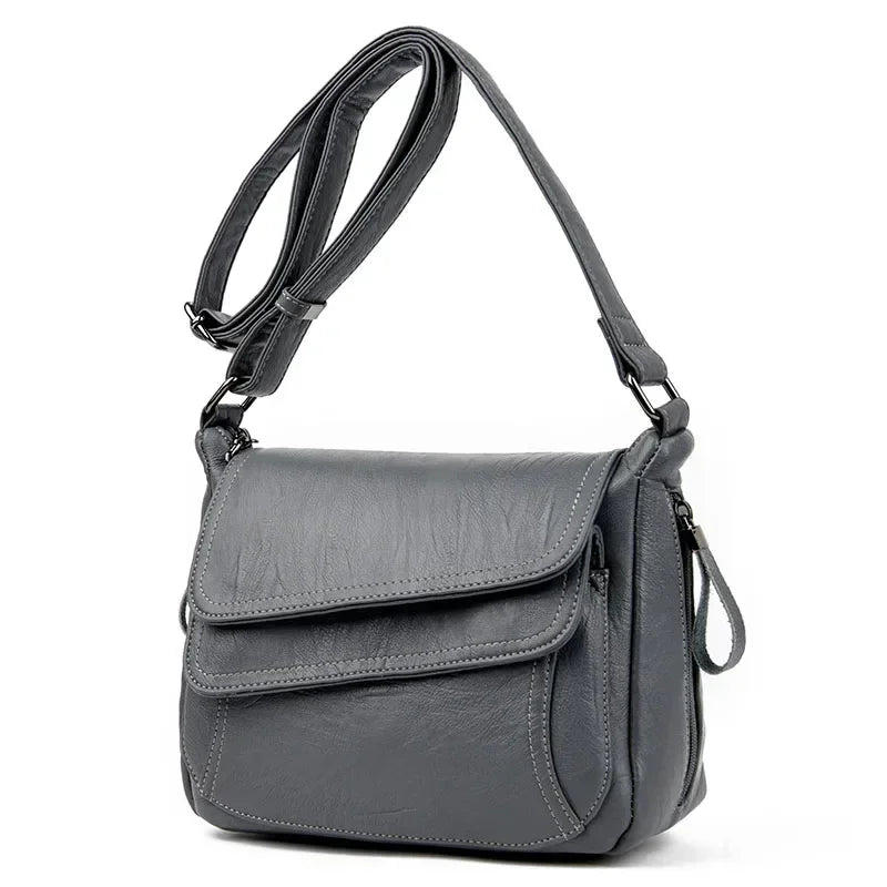 Soft Leather Luxury Purses and Handbags Crossbody Bags for Women