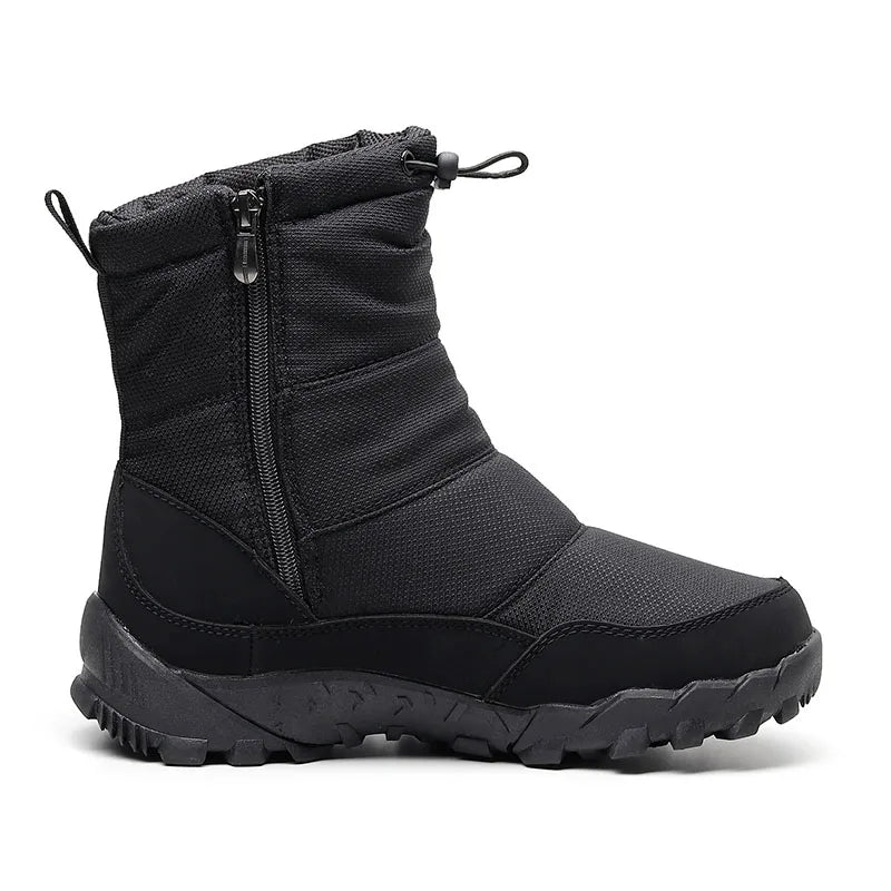 Snow Boots Men Hiking Shoes Waterproof Winter Boots With Fur Winter Non-Slip