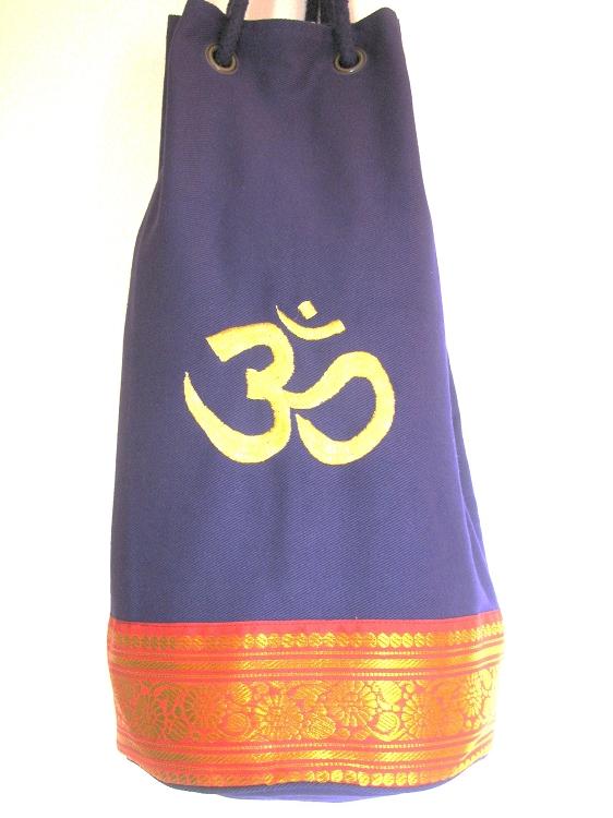 OMSutra Kids OM Yoga Mat Bag With Saree Lace