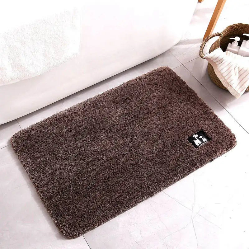 Mircrofiber Bath Mat Super Absorbent Bathroom Carpets Rugs