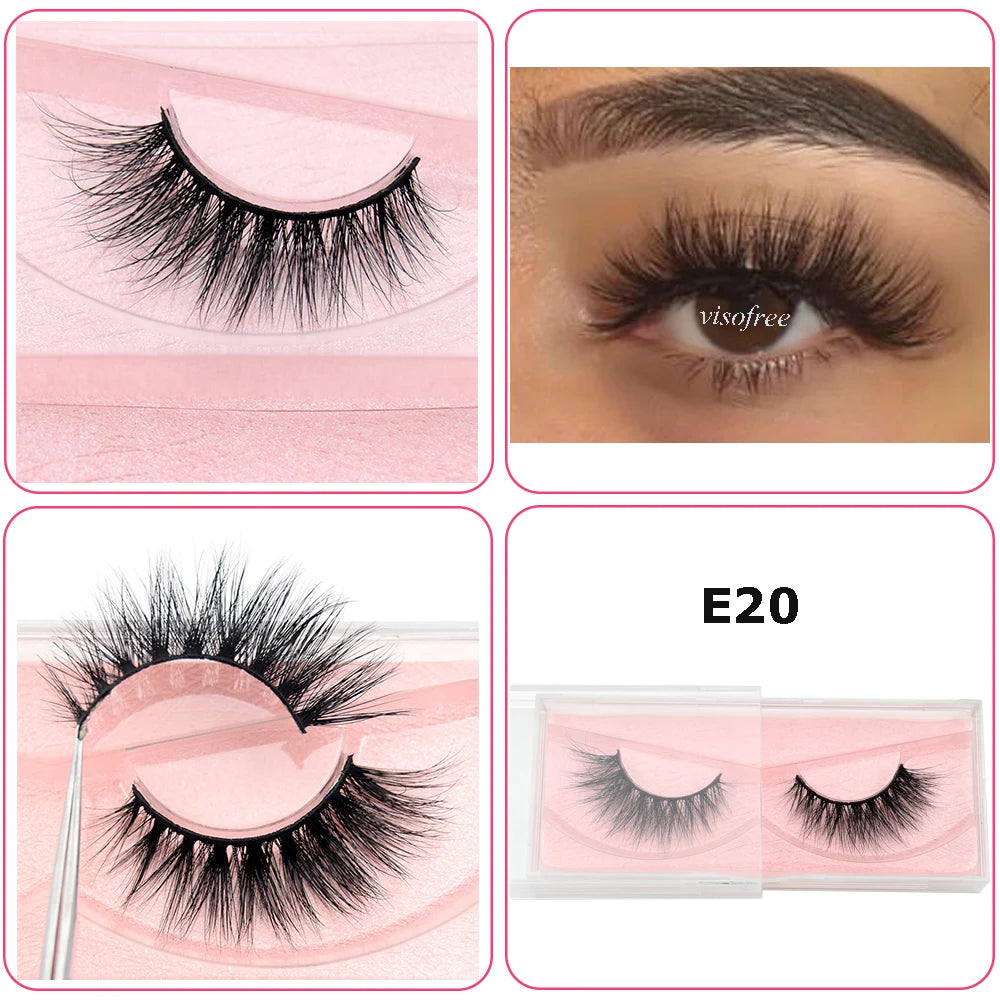 Mink Eyelashes Hand Made Crisscross False Eyelashes