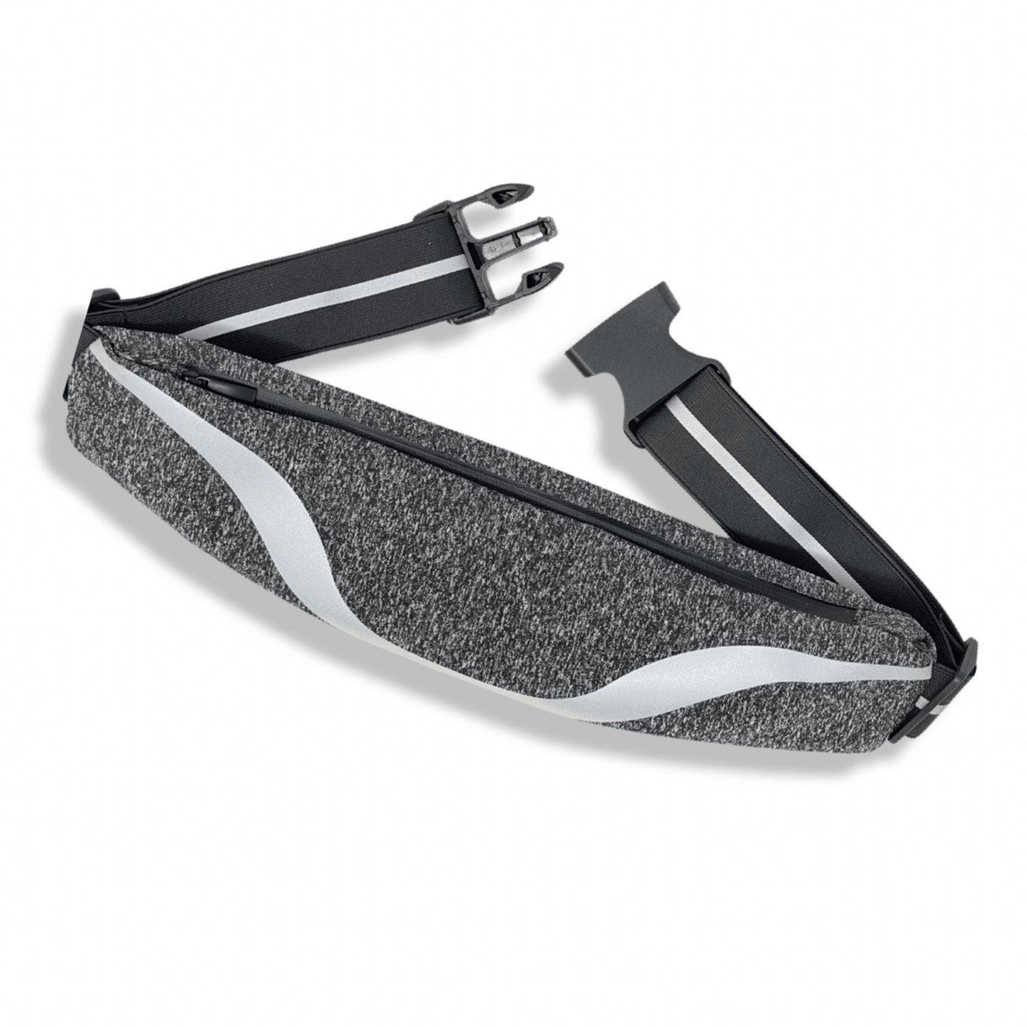 Water-Resistant Sport Waist Pack Running Belt With Reflective Strip