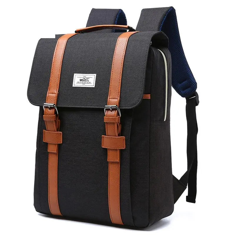 Vintage Unisex Canvas Backpacks School Bags Large Capacity Laptop Backpack