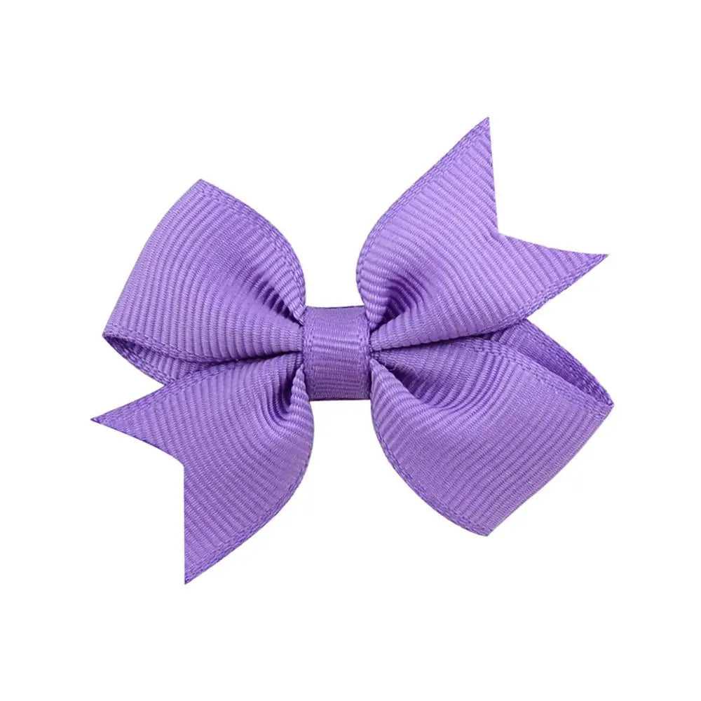 1 Pcs Tiny 2" Pinwheel Hair Bows Alligator Clips Hair Pin