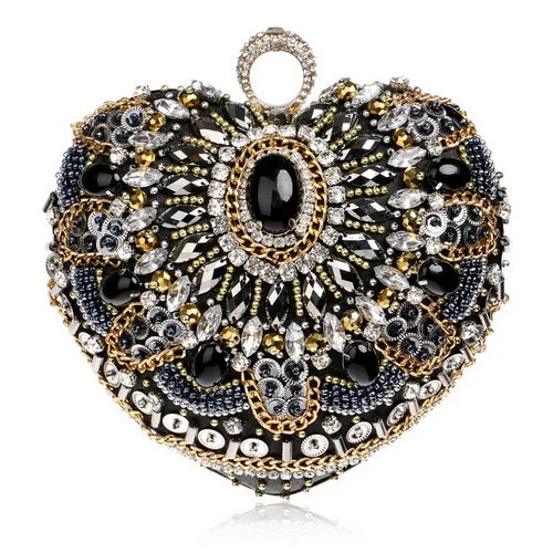 Women Evening Bags Beaded Wedding Handbags Clutch Purse