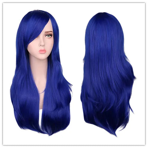 Women Long Wavy Wig Synthetic Hair Wigs