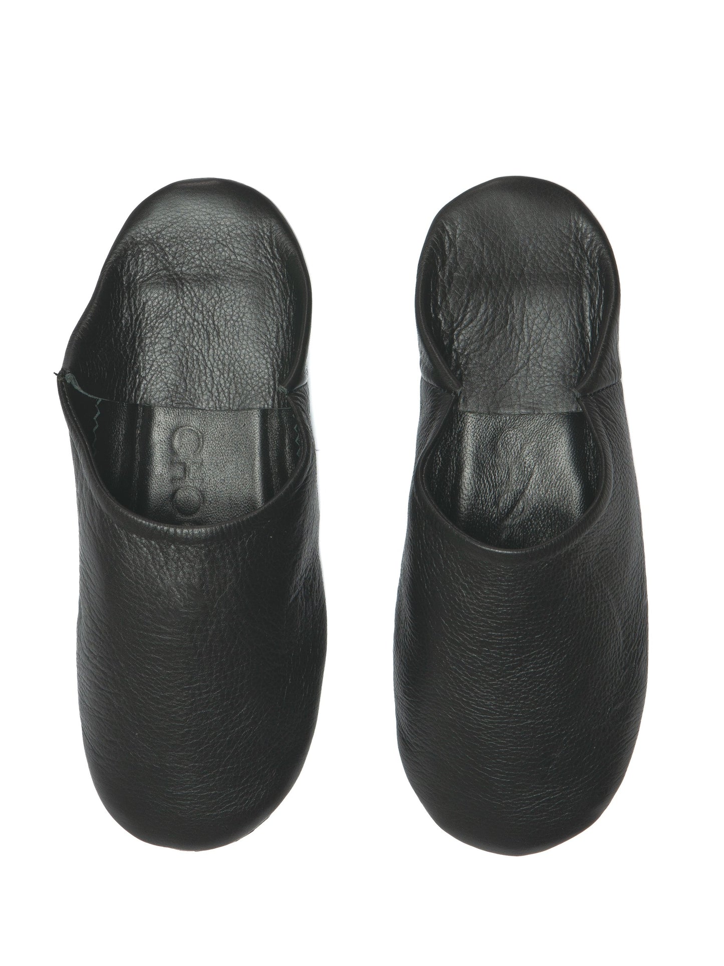 Mystic Noir - Leather Slippers