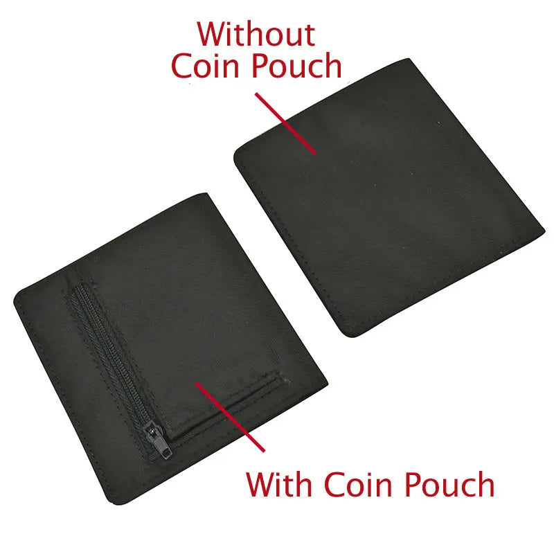 Minimalist Slim Nylon Wallet for Men Ultra Thin