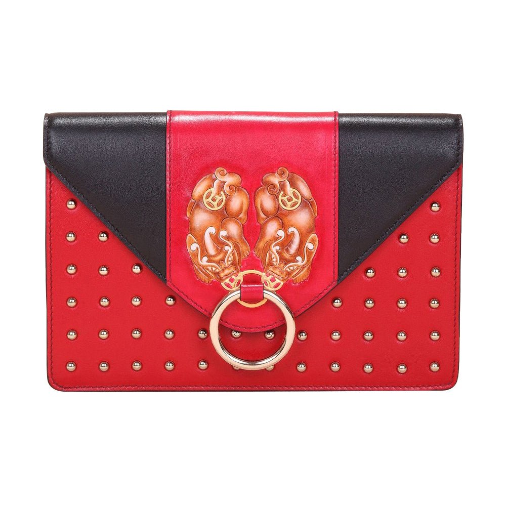 PX (PiXiu) Red Crossbody Clutch