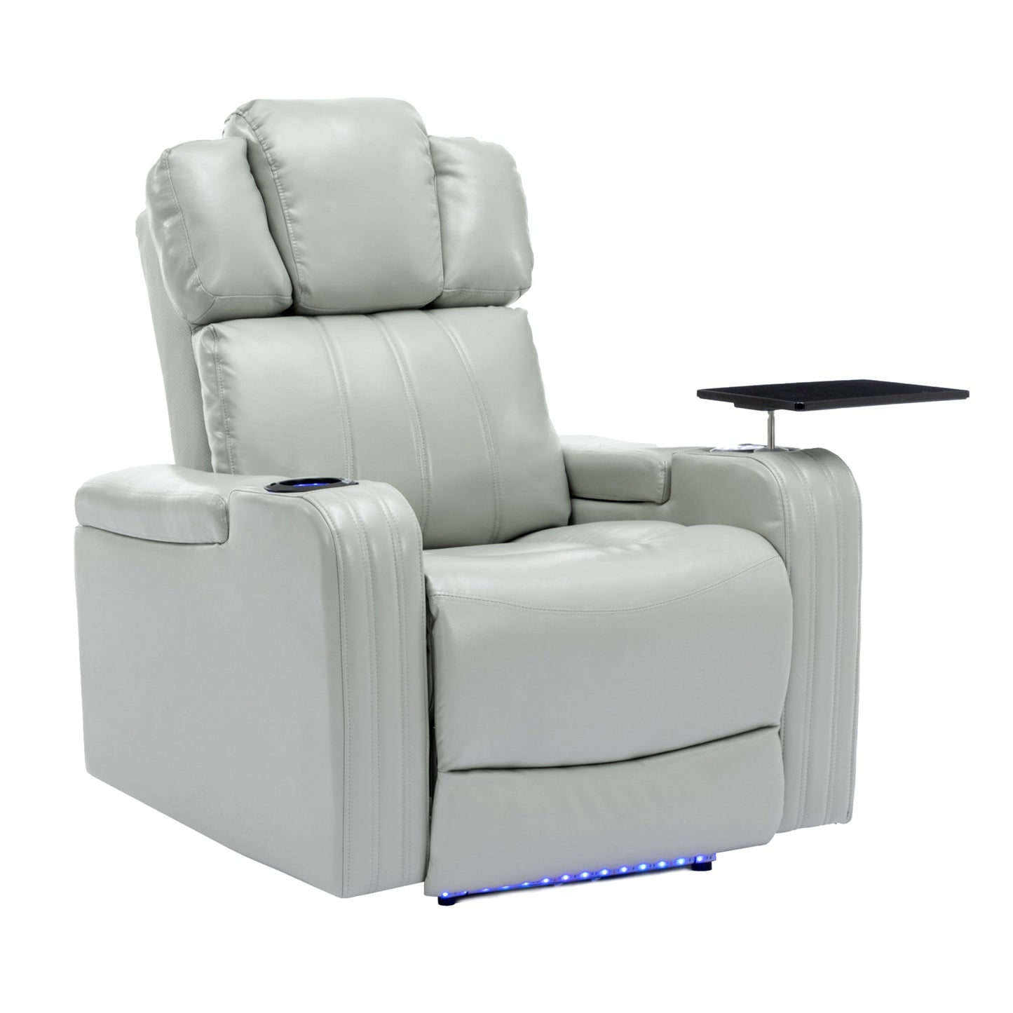 PU Leather Power Recliner Individual Seat Home Theater Recliner