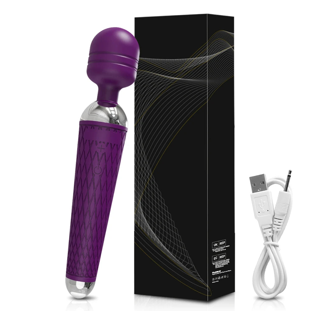 Wireless Dildos AV Vibrator Magic Wand for Women Clitoris Stimulator