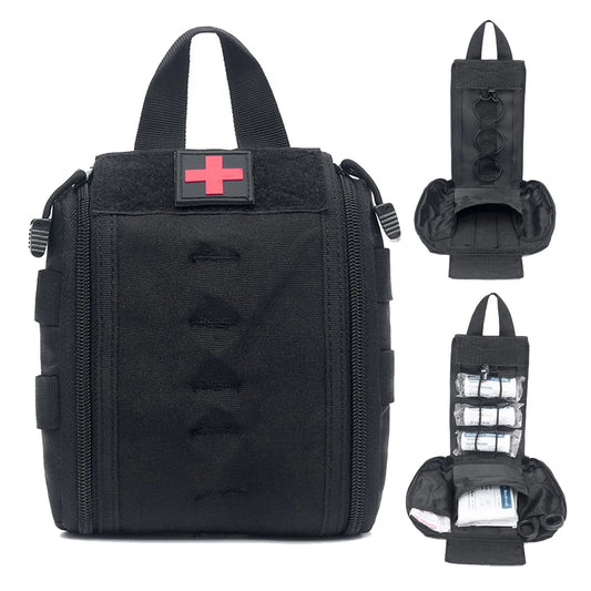 Molle Tactical First Aid Kit Utility Medical Accessory Bag Waist Pack