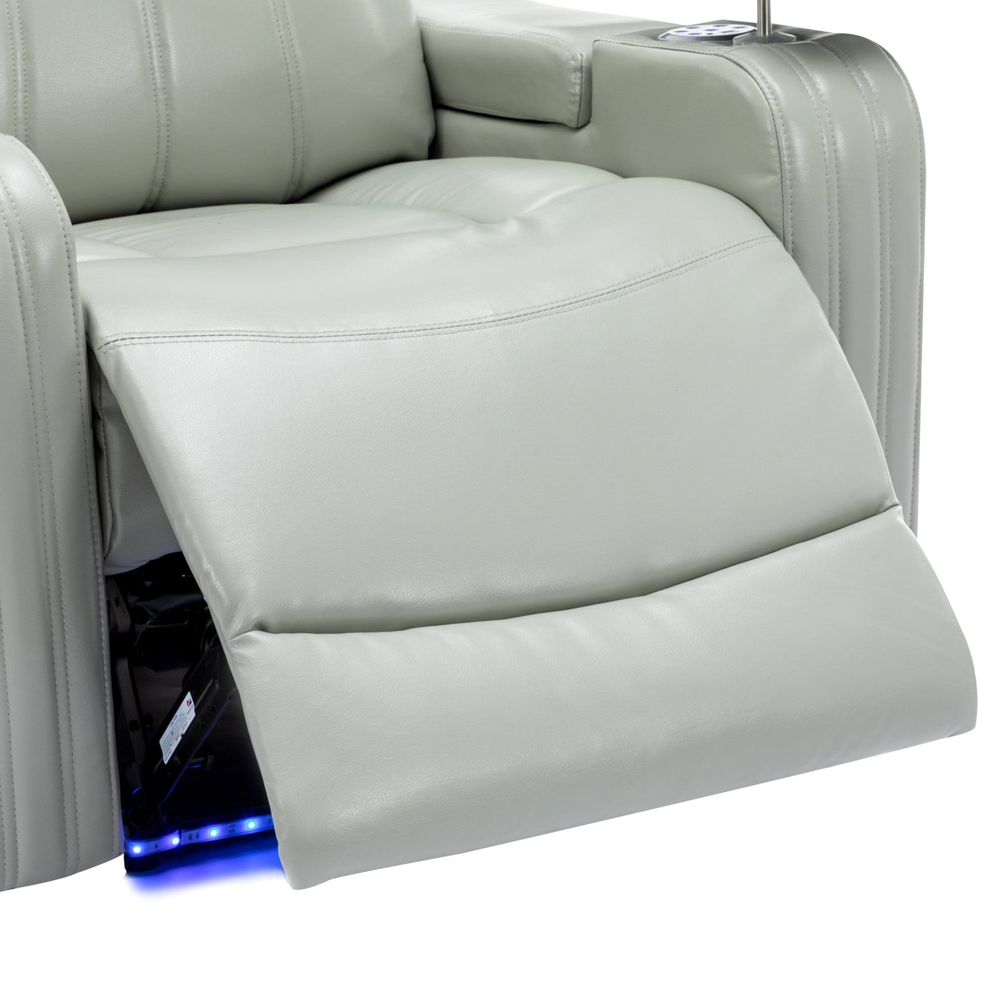 PU Leather Power Recliner Individual Seat Home Theater Recliner