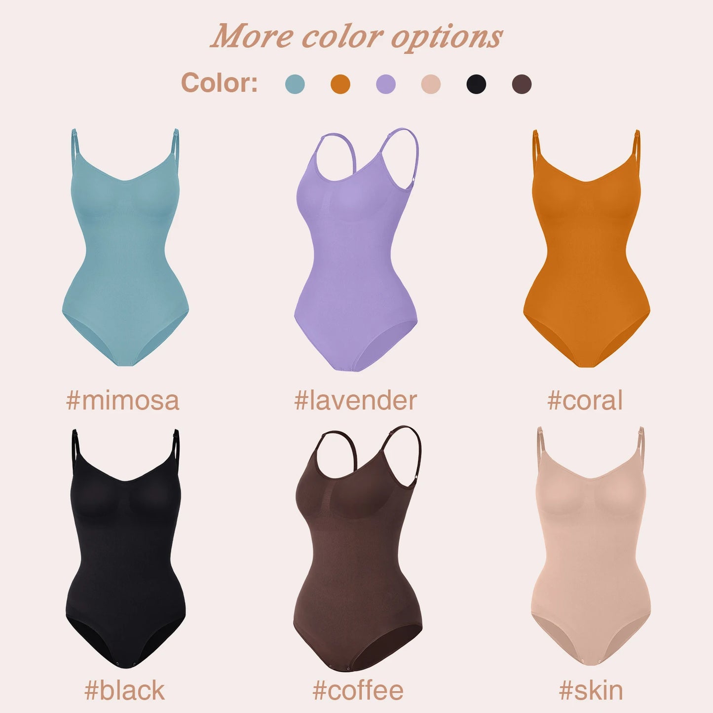 Women's One-Piece Plus Size Body Shaper s Tummy Butt Lifter Shapewear for Women