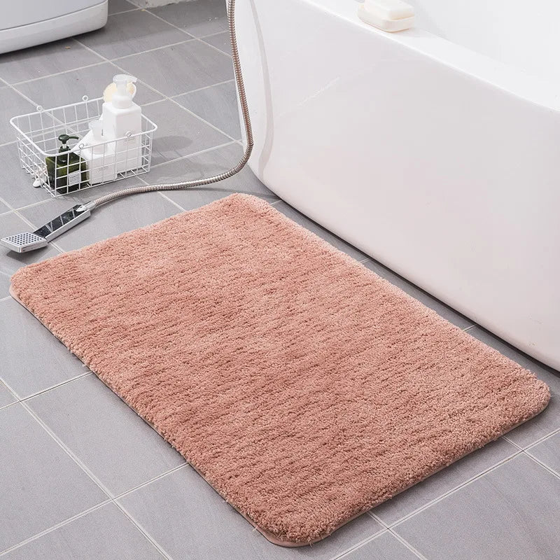 Mircrofiber Bath Mat Super Absorbent Bathroom Carpets Rugs