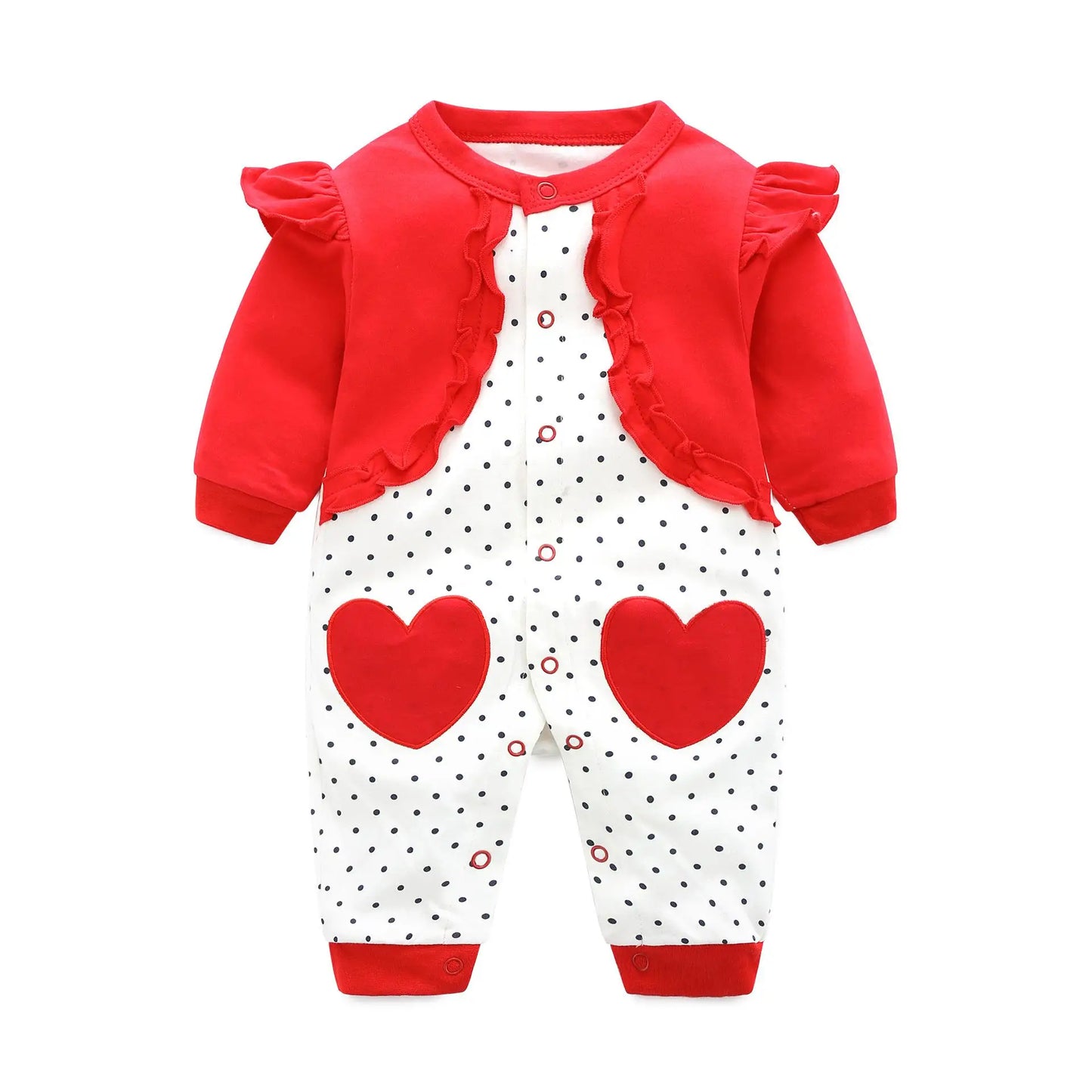 Newborn Unisex Jumpsuits Gentleman Autumn Long Sleeves Rompers