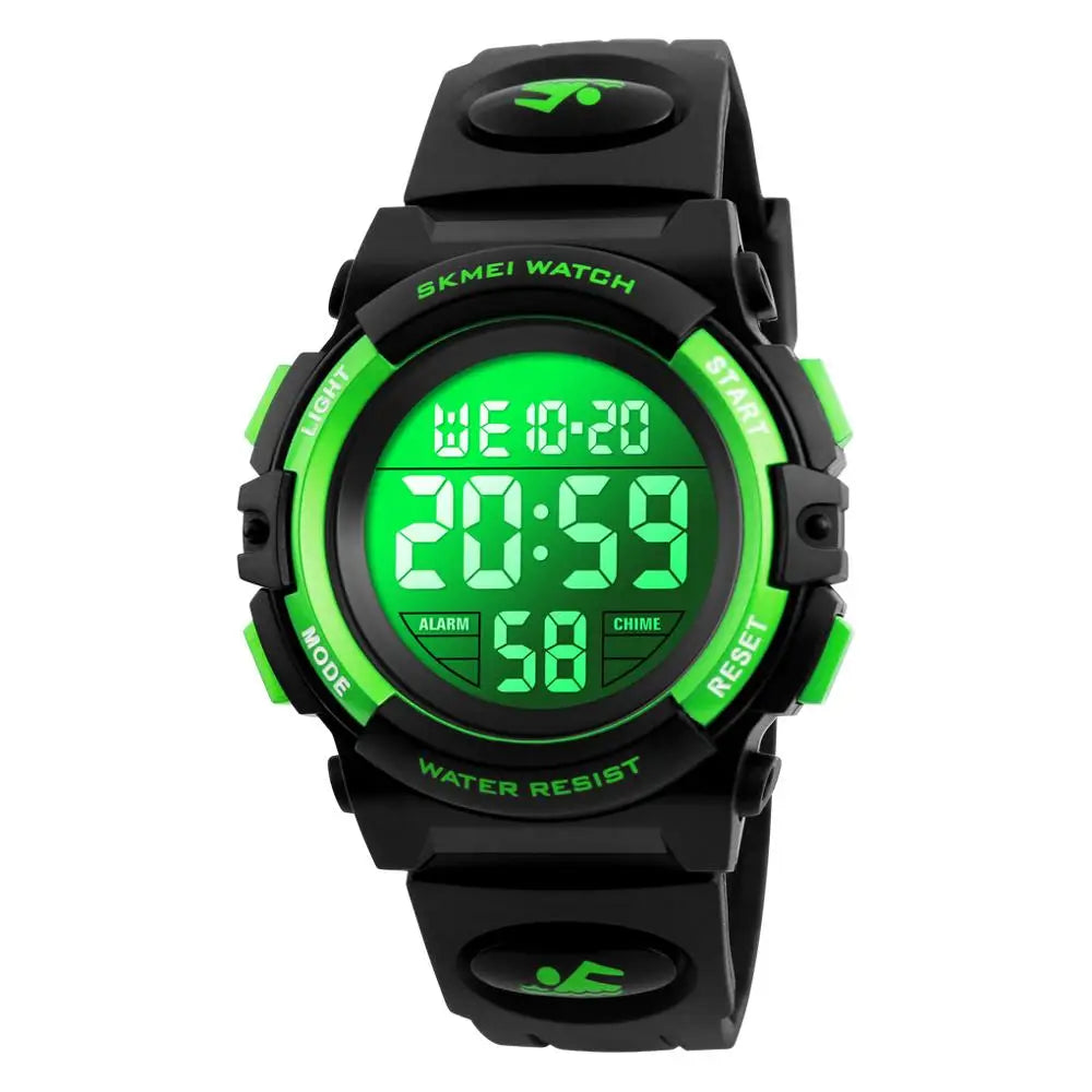 SKMEI Children LED Electronic Digital waterproof Watch