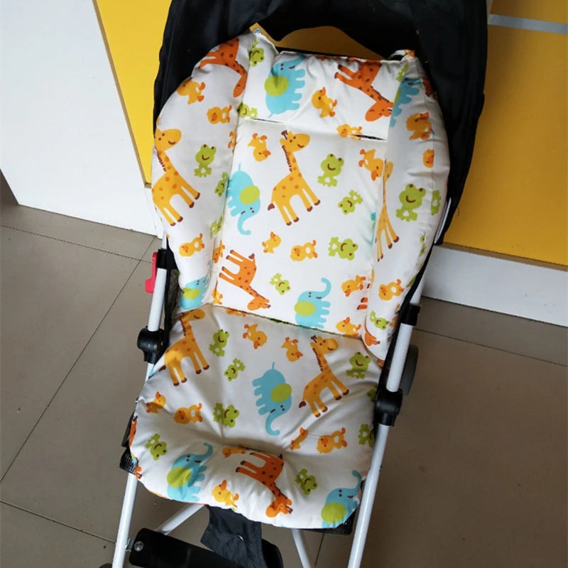 Universal Baby Stroller Seat Cover Cotton Mat Kids Pushchair