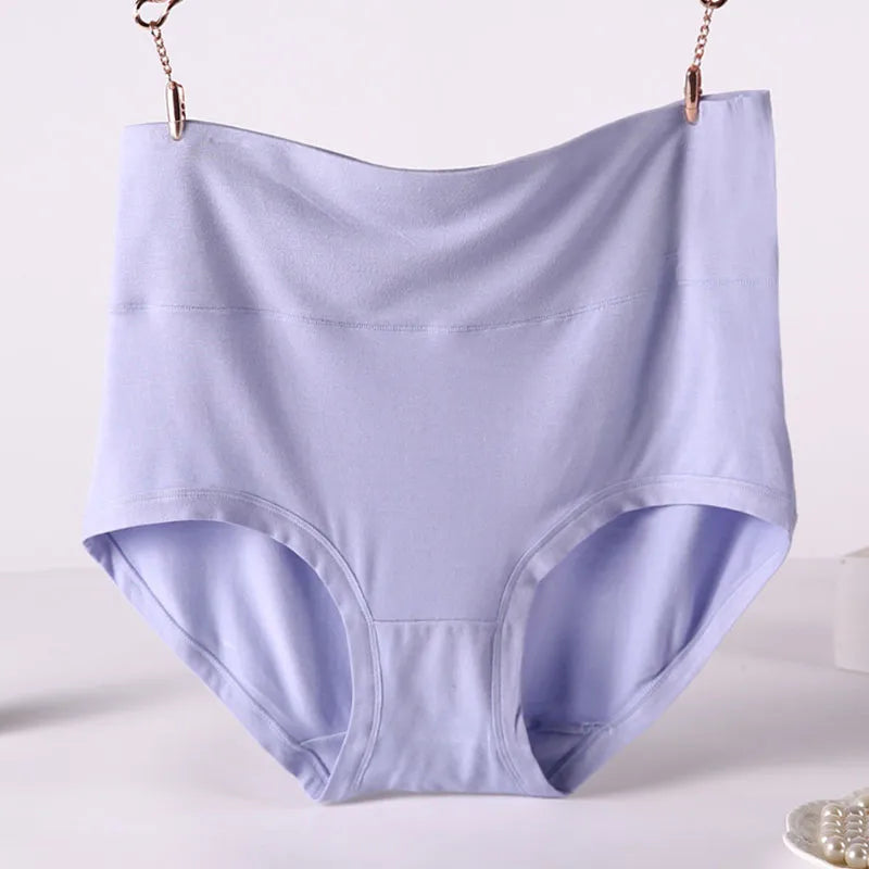 Women Panties Bamboo Fiber Underwear High Waist Body Shaping Briefs Panties