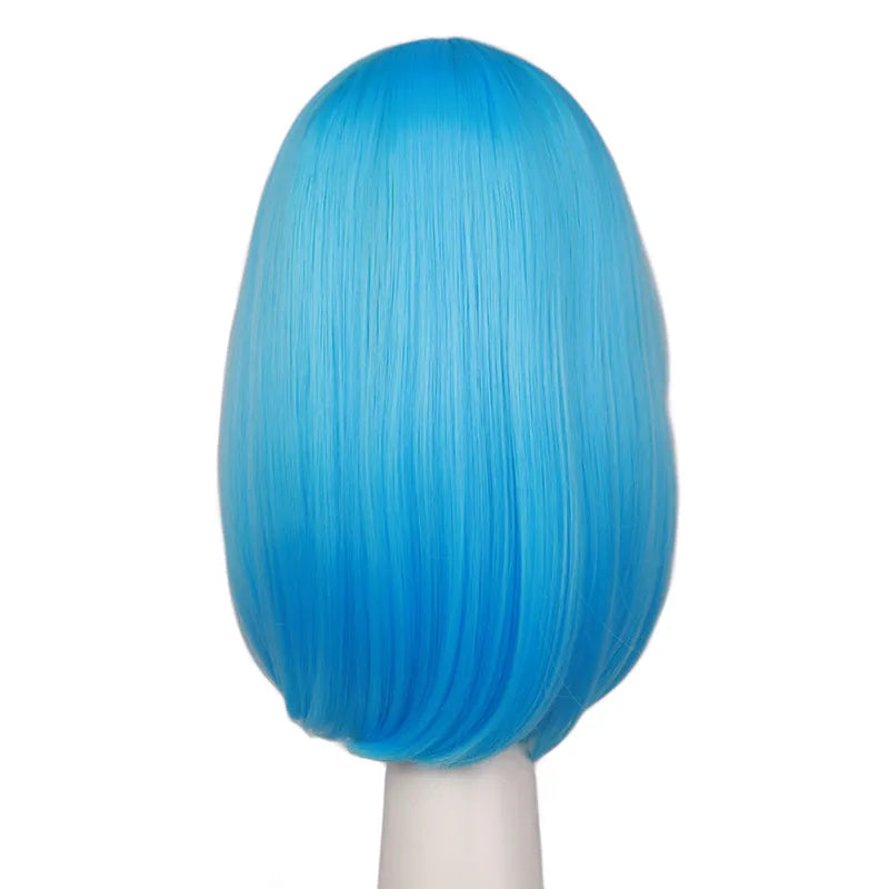 Women Girls Bob Straight 40 Cm Synthetic Hair Wigs