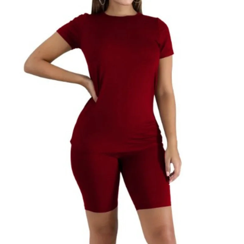 Sports Suit Spring Hot Sale Simple and Fresh 2 Piece Set Women's Clothing Set