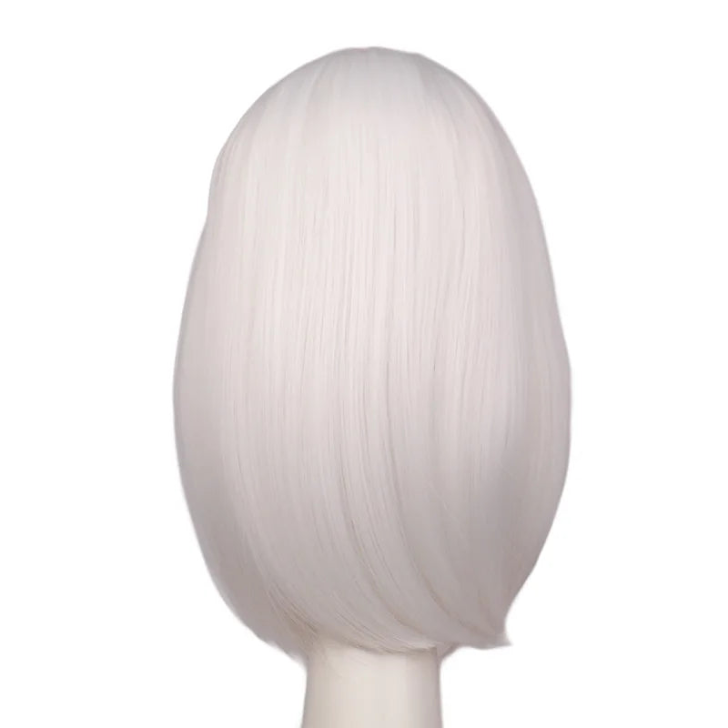 Women Girls Bob Straight 40 Cm Synthetic Hair Wigs