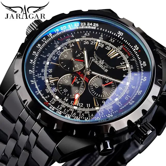 Stainless Steel Watch Men Automatic Mechanical Watches