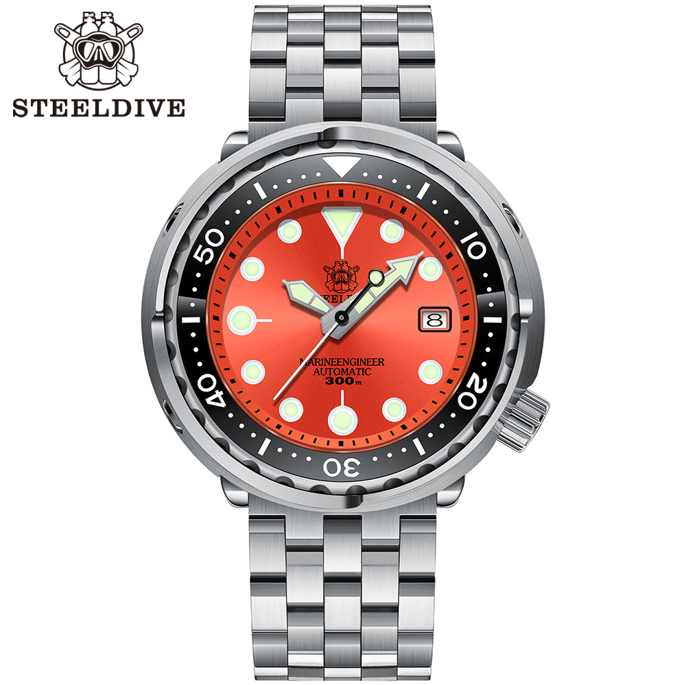 Watch for Men Stainless Steel Men Dive Watch