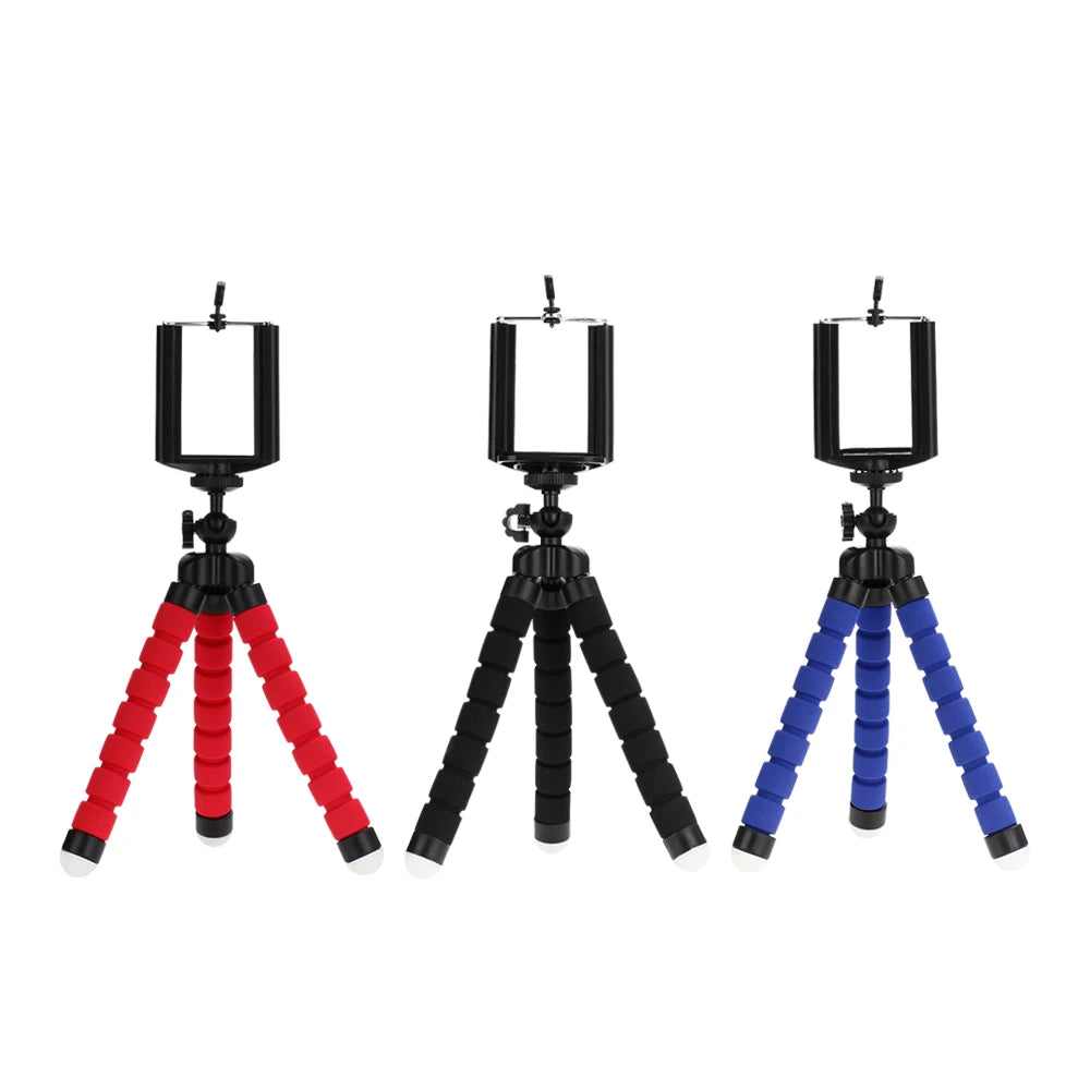 Mobile Phone Holder Flexible Octopus Tripod Bracket for Mobile Phone Camera