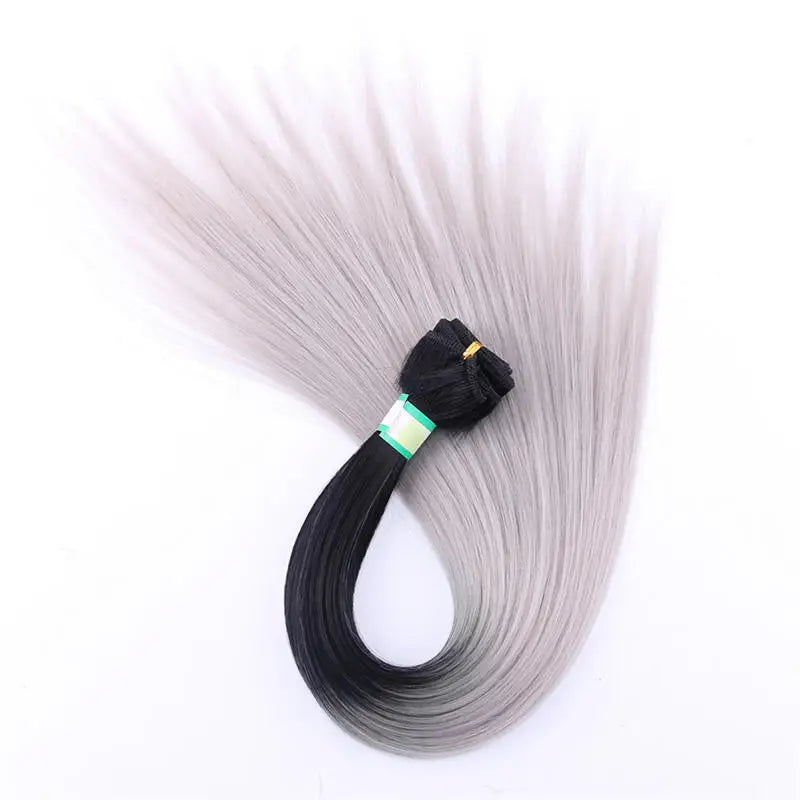 Synthetic Straight Hair Bundles Hair Extensions