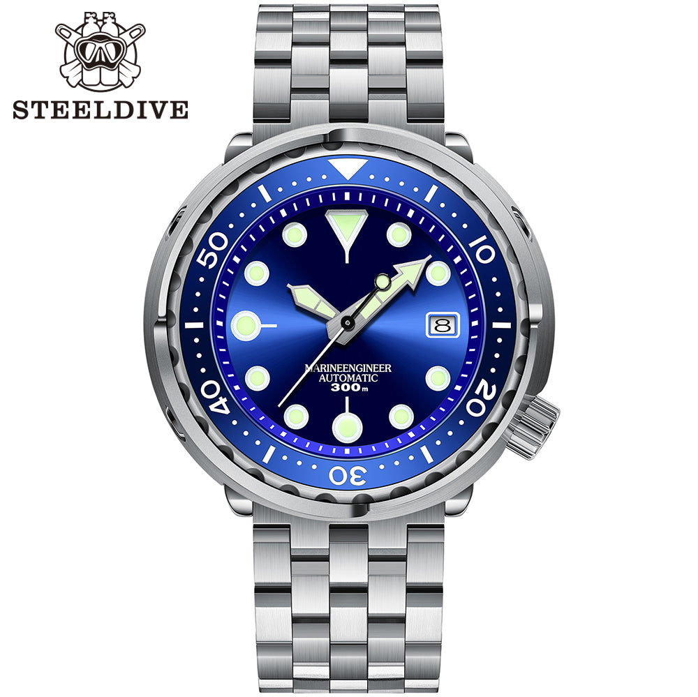 Watch for Men Stainless Steel Men Dive Watch