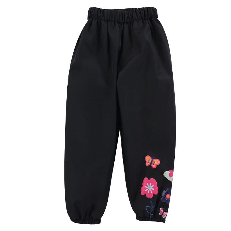 Waterproof Trousers for Girls Fashion Children's Clothing