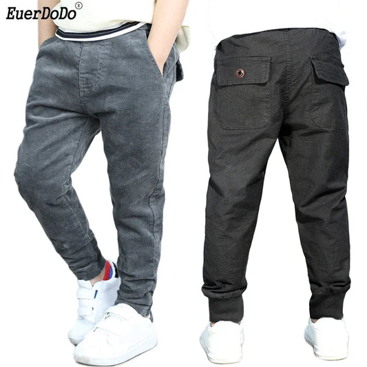 Trousers Children'S Warm School Pants for Kids Clothing Teenagers Clothes